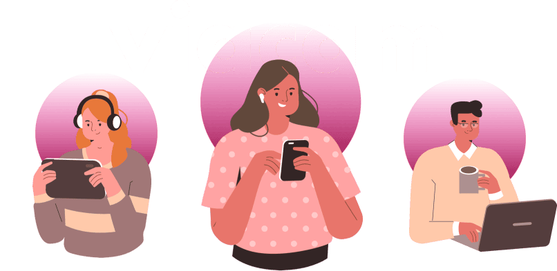 Video chat on different devices